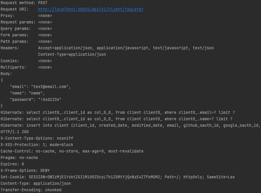 RestAssured 테스트 결과