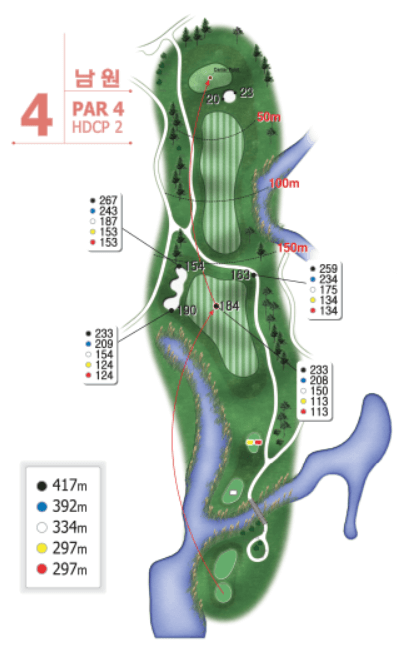 남원 코스 4 Hole