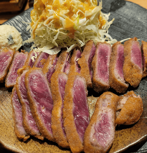 후쿠오카 규카츠 맛집 BEST 5, 모토무라 규카츠 파르코점 3