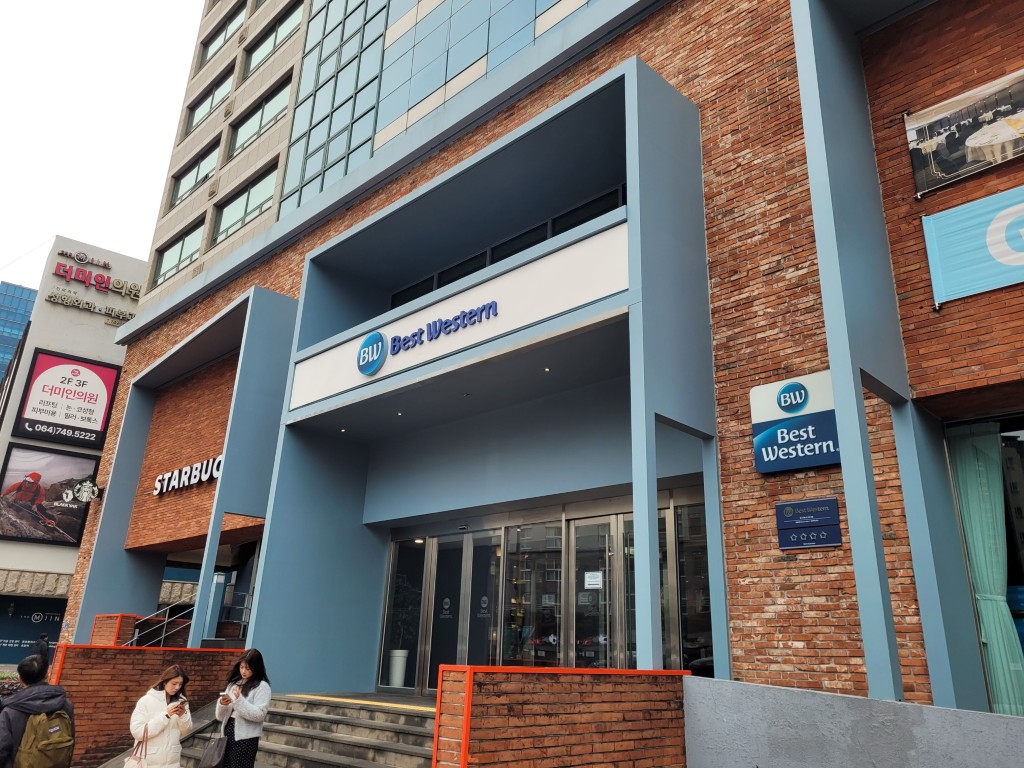 베스트웨스틴 제주 호텔 외관 전경