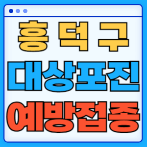 충북 청주시 흥덕구 대상포진 백신 무료 예방접종 비용지원 신청방법 대상자 준비서류