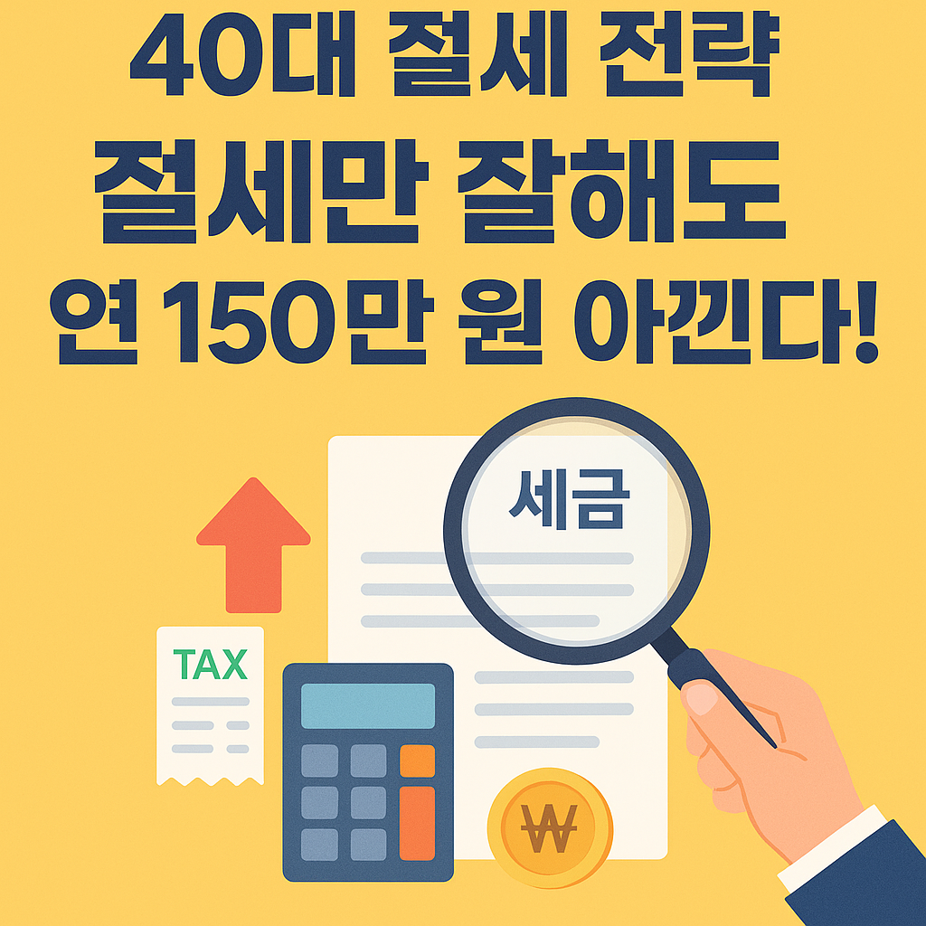'절세만 잘해도 연 150만 원 아낀다!'