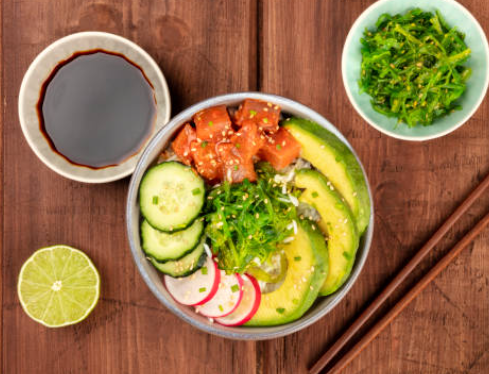 아보카도 비빔밥