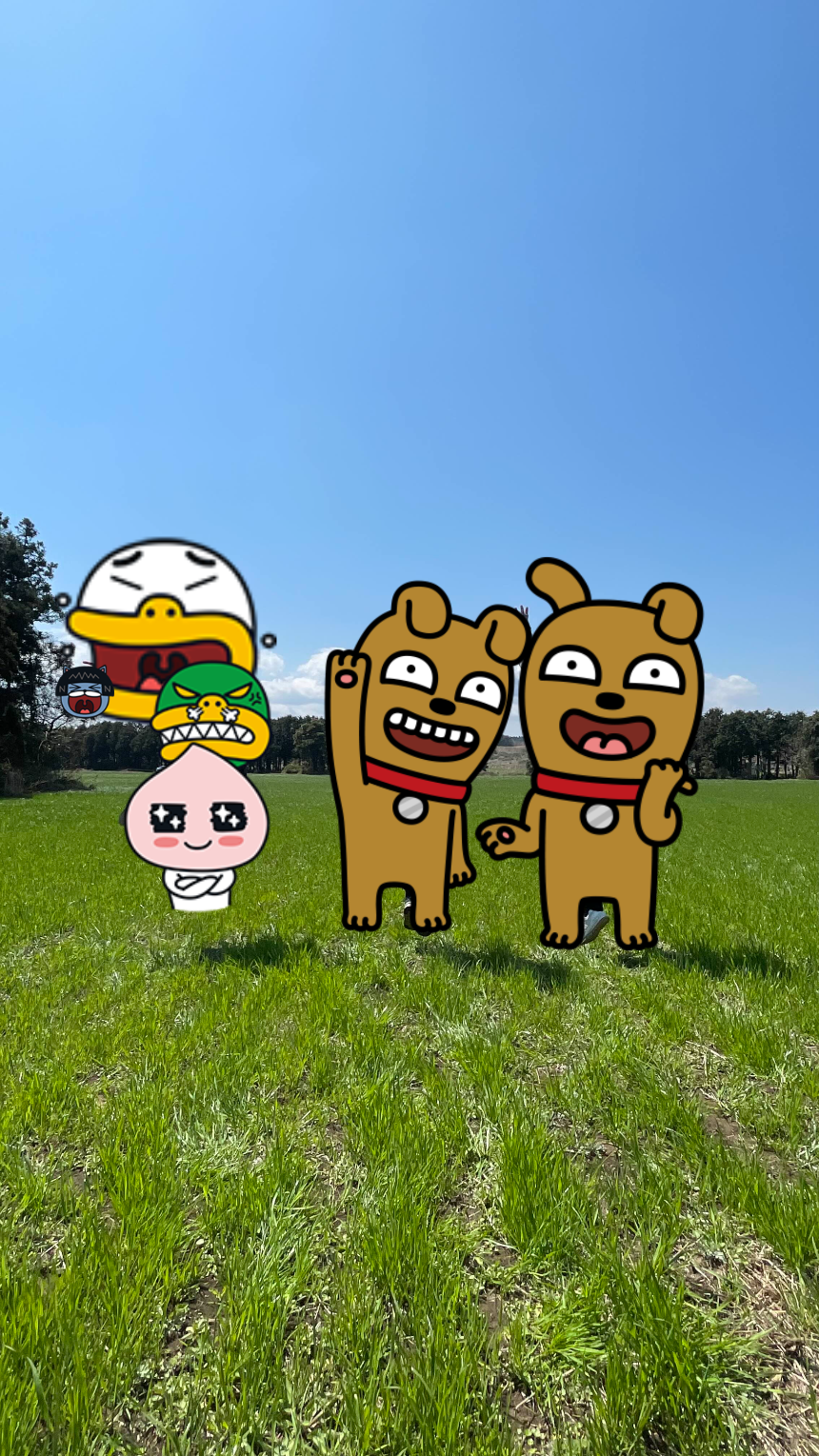 비밀의 숲 목초지 점프샷2