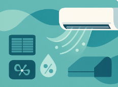 에어컨 사용 후 반드시 송풍 모드로 전환