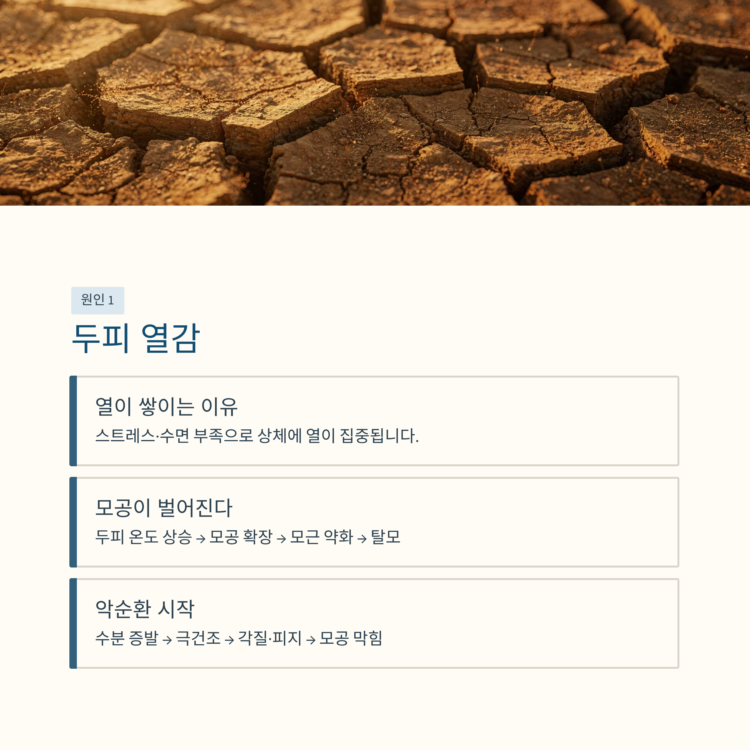 두피 열감