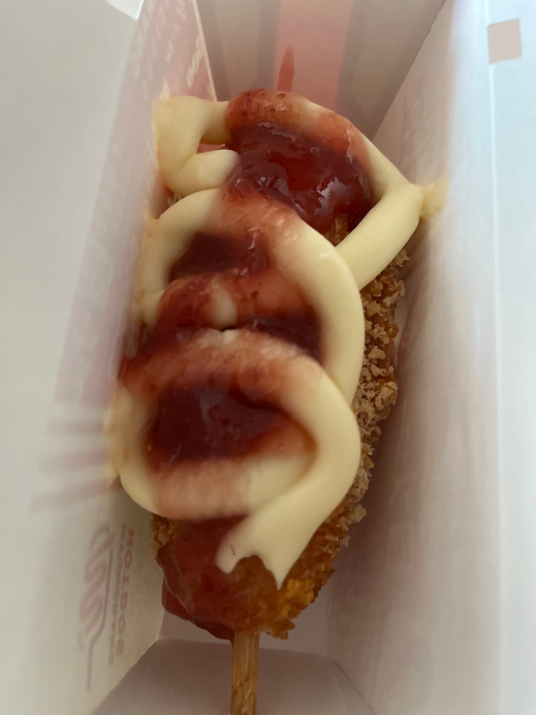 크림치즈 핫도그