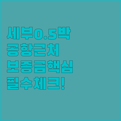 필리핀 세부 막탄 공항 근처 호텔 0..