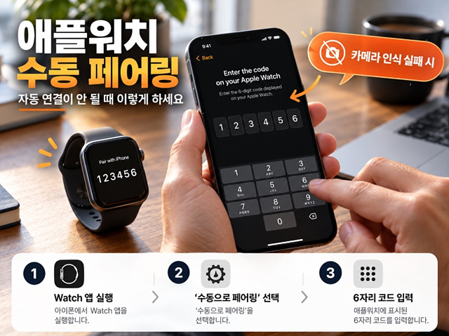애플워치 페어링 방법 2026