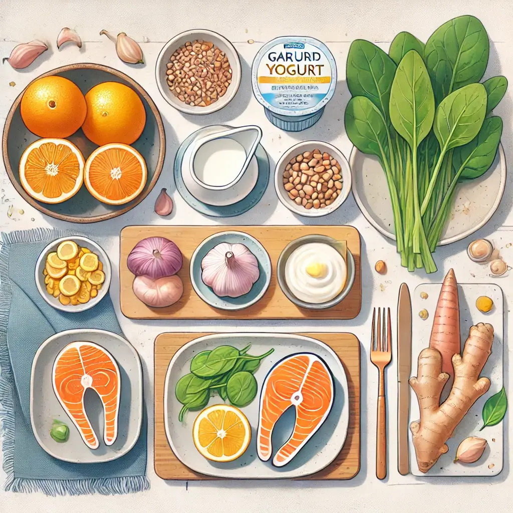 환절기 필수 건강정보: 면역력 강화에 좋은 음식 TOP7