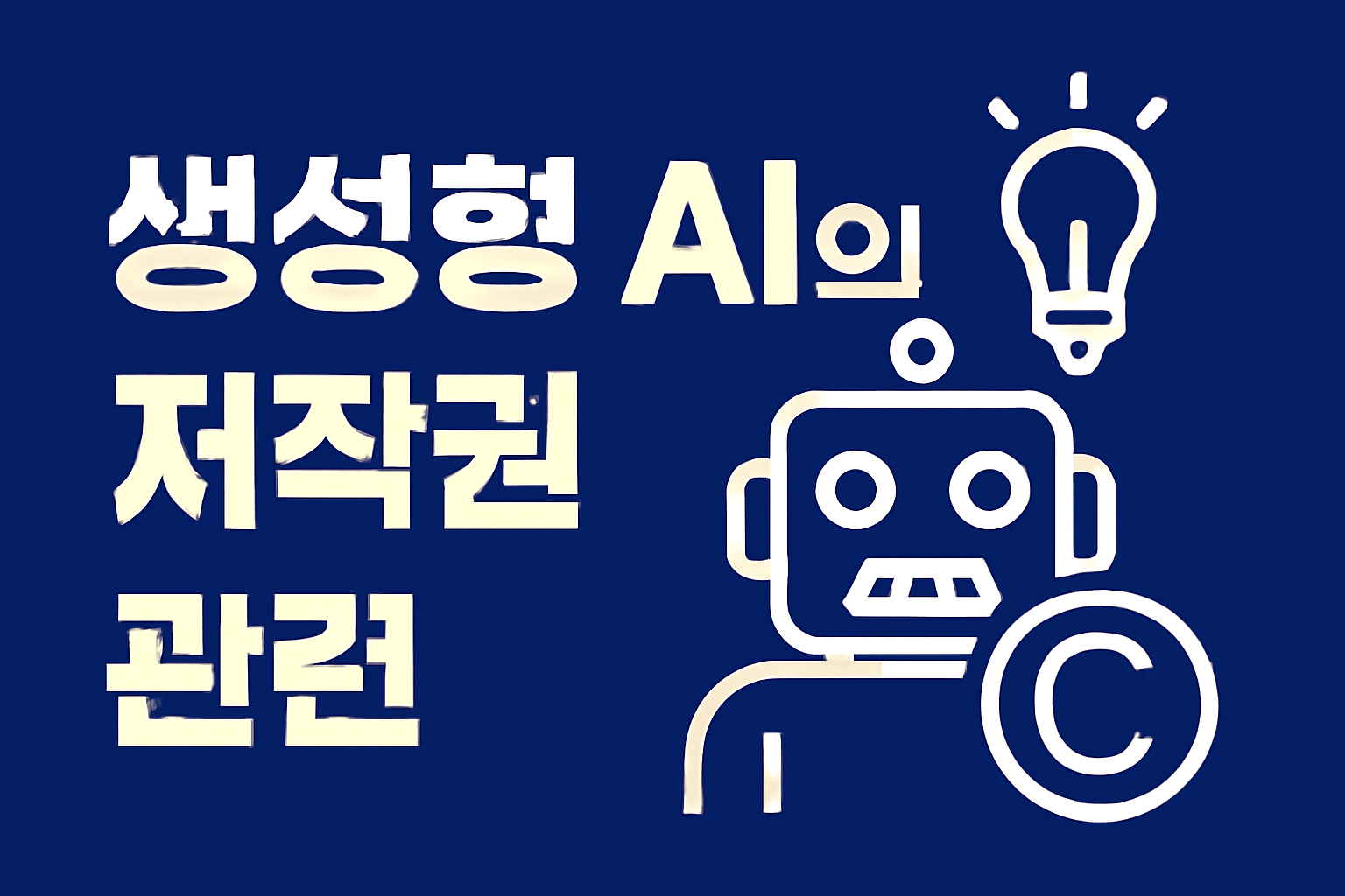 생성형AI저작물 저작권