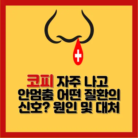 코피-자주-나고-안멈춤-어떤-질환의-신호-물음표-원인-및-대처