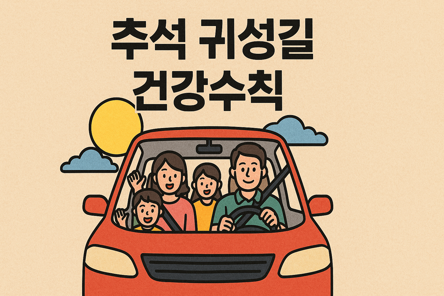 추석 귀성길 건강수칙