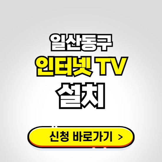 일산동구 초고속 인터넷 가입하는 곳 ❘ 당일설치 가능한 곳 온라인 개통신청하기
