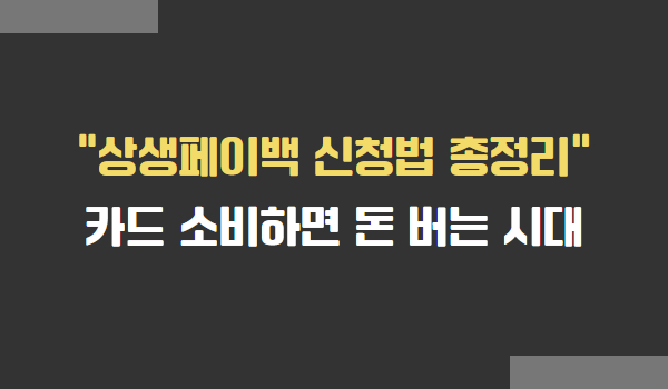 상생페이백 신청 방법