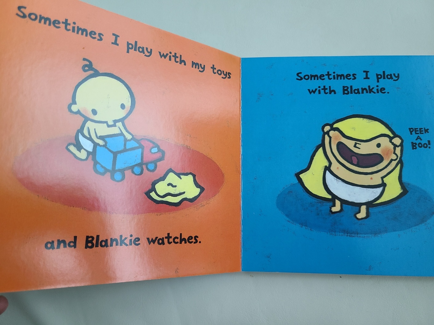 leslie 원서 보드북 내용 일부