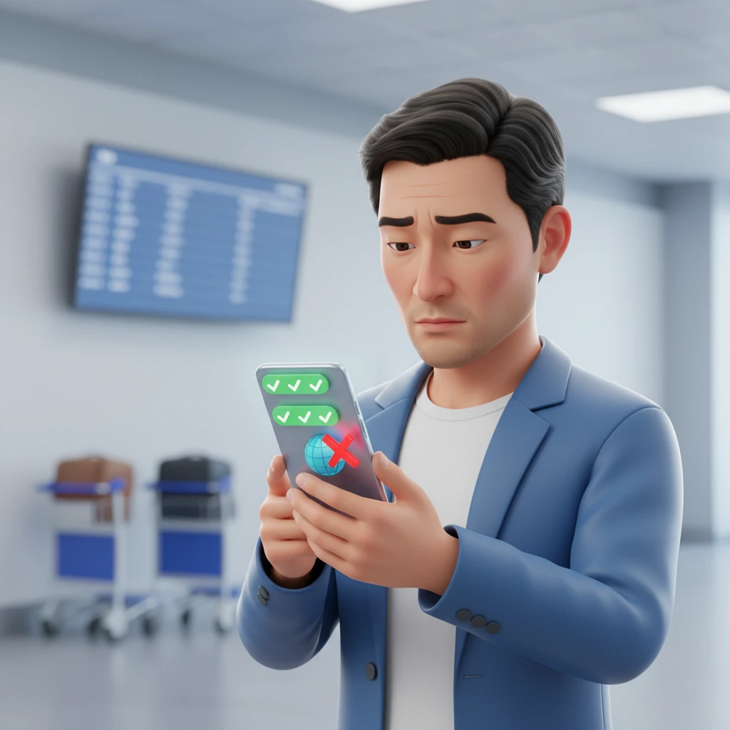 아이폰 갤럭시 해외 로밍 데이터 활성..