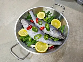 생선 비린내 프라이팬 소금 굽기와 환기 창문 열기_20