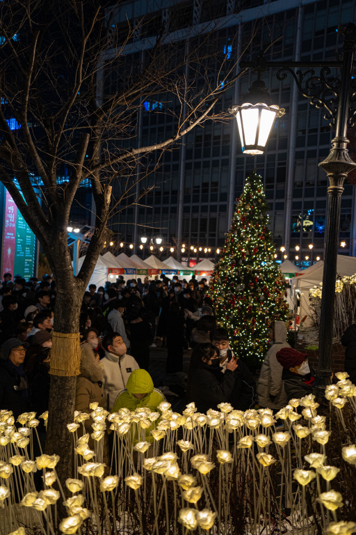명동 성당 겨울