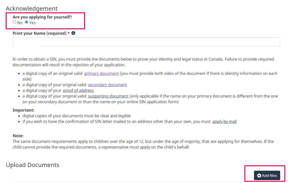 SIN신청-제출서류