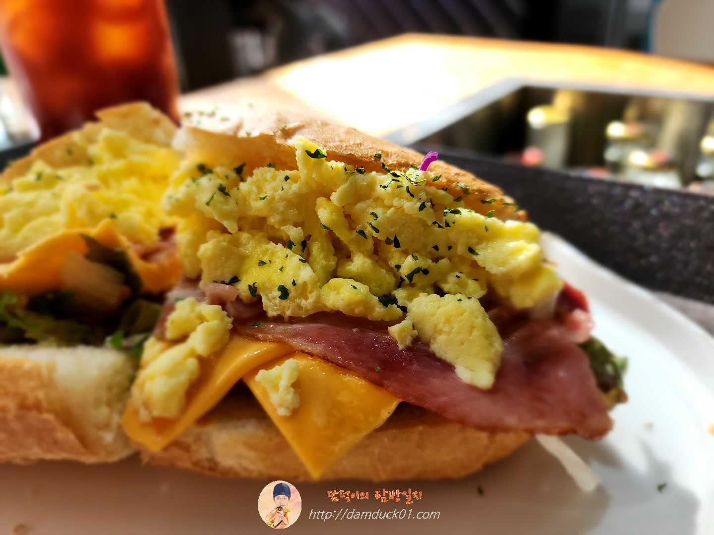 치즈에그베이컨 샌드위치