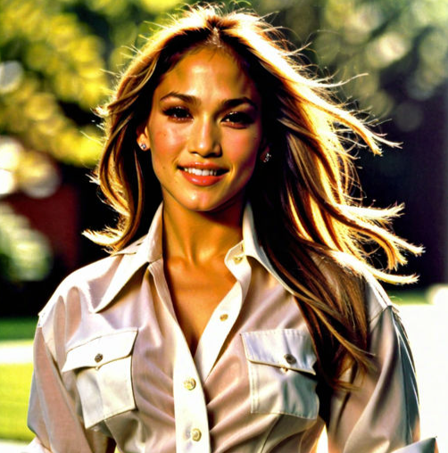 젊은 시절의 제니퍼로페즈