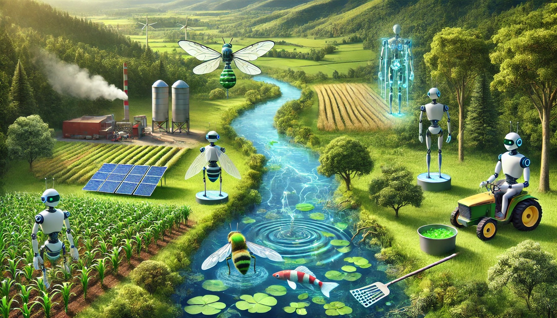 로봇이 자연을 대체할 수 있을까? 생태계와 기술의 충돌