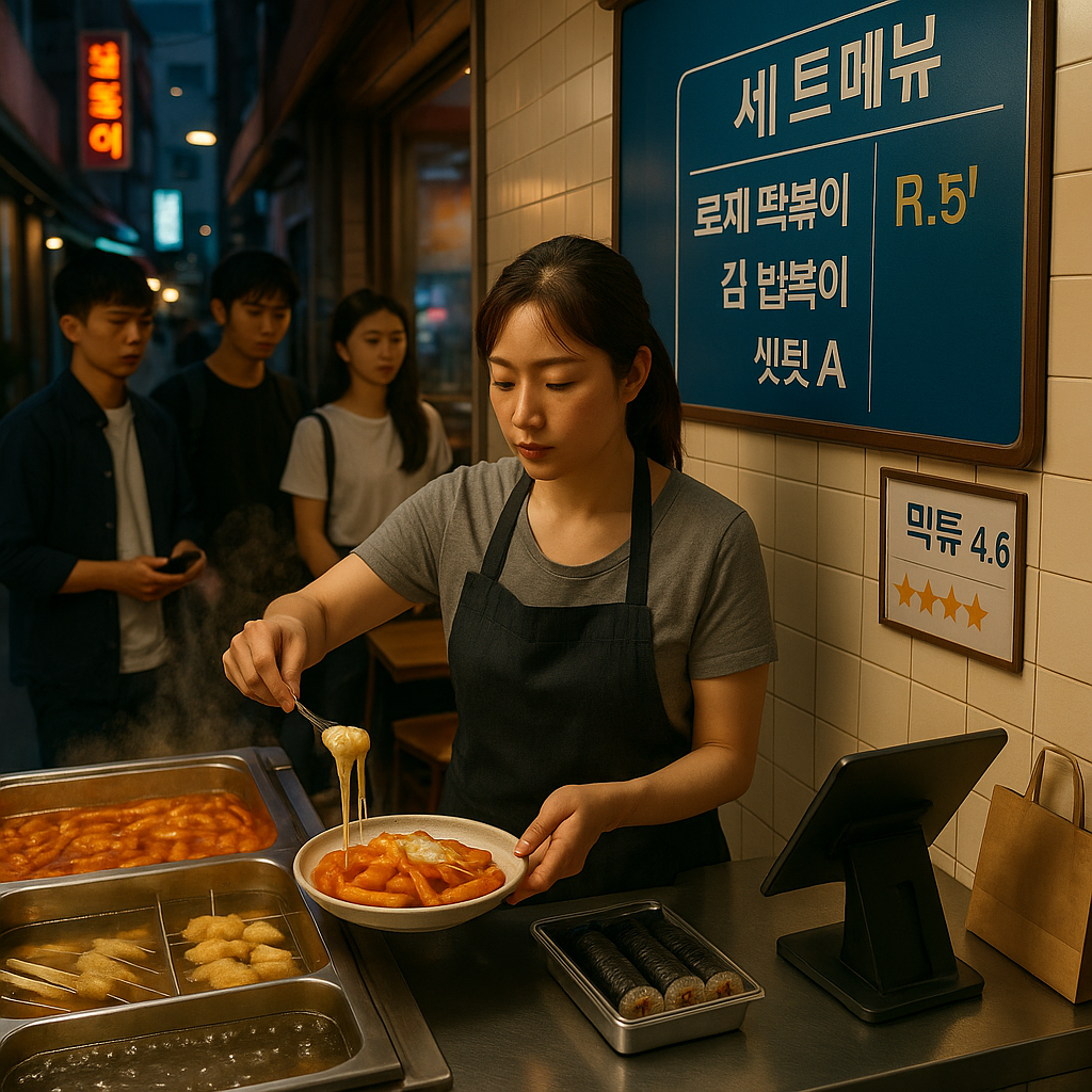월세 저렴한 골목상권 분식집 생존법