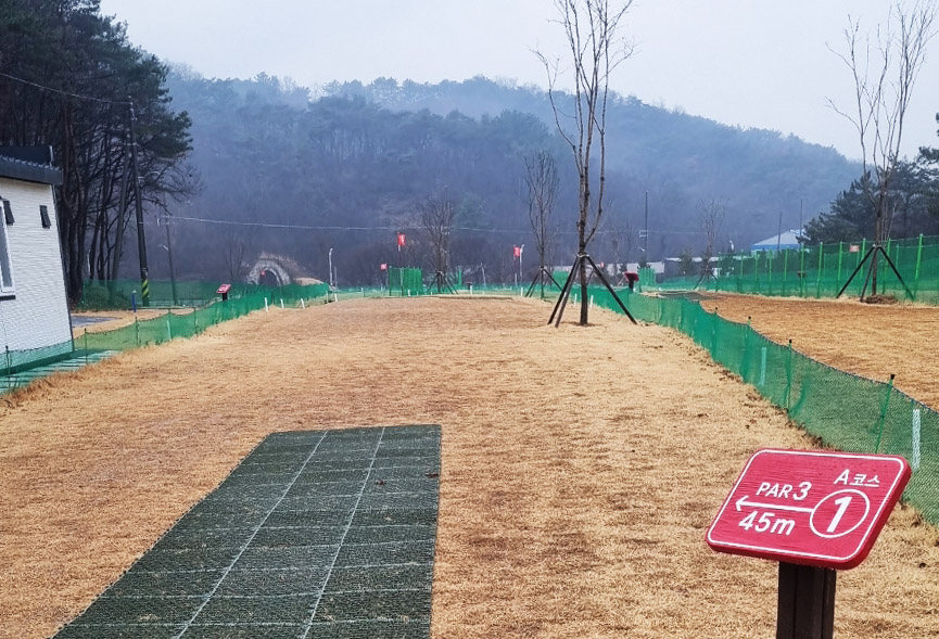 진주 동부5개면파크골프장. 경상남도 진주시 사봉면 사곡리 1853