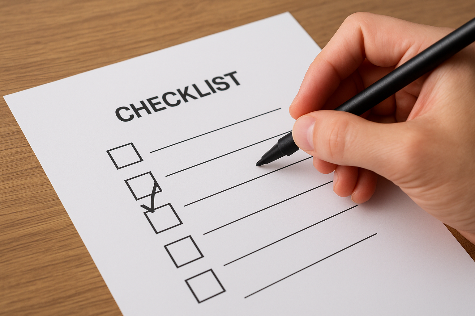 유해화학물질 체크리스트