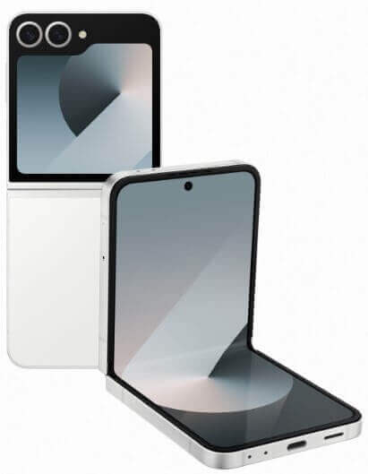 갤럭시-Z플립6-크리프티드-화이트