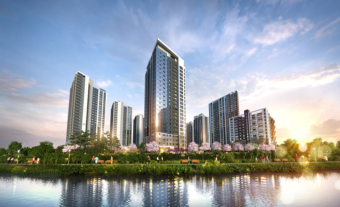 e편한세상 탕정 퍼스트드림 조감도