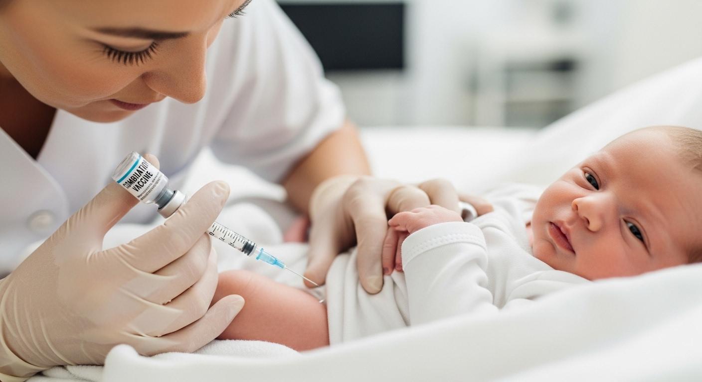 신생아 6가 혼합백신