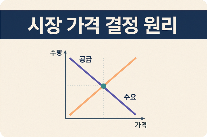 수요와 공급으로 알아보는 시장 가격 결정 원리