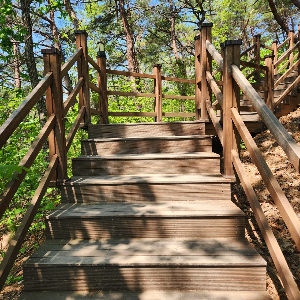 트레킹 시작은 계단부터