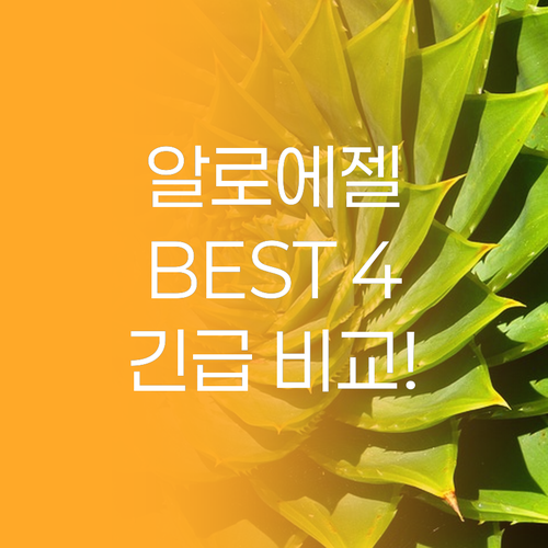 피부 진정 끝판왕 알로에 수딩젤 Be