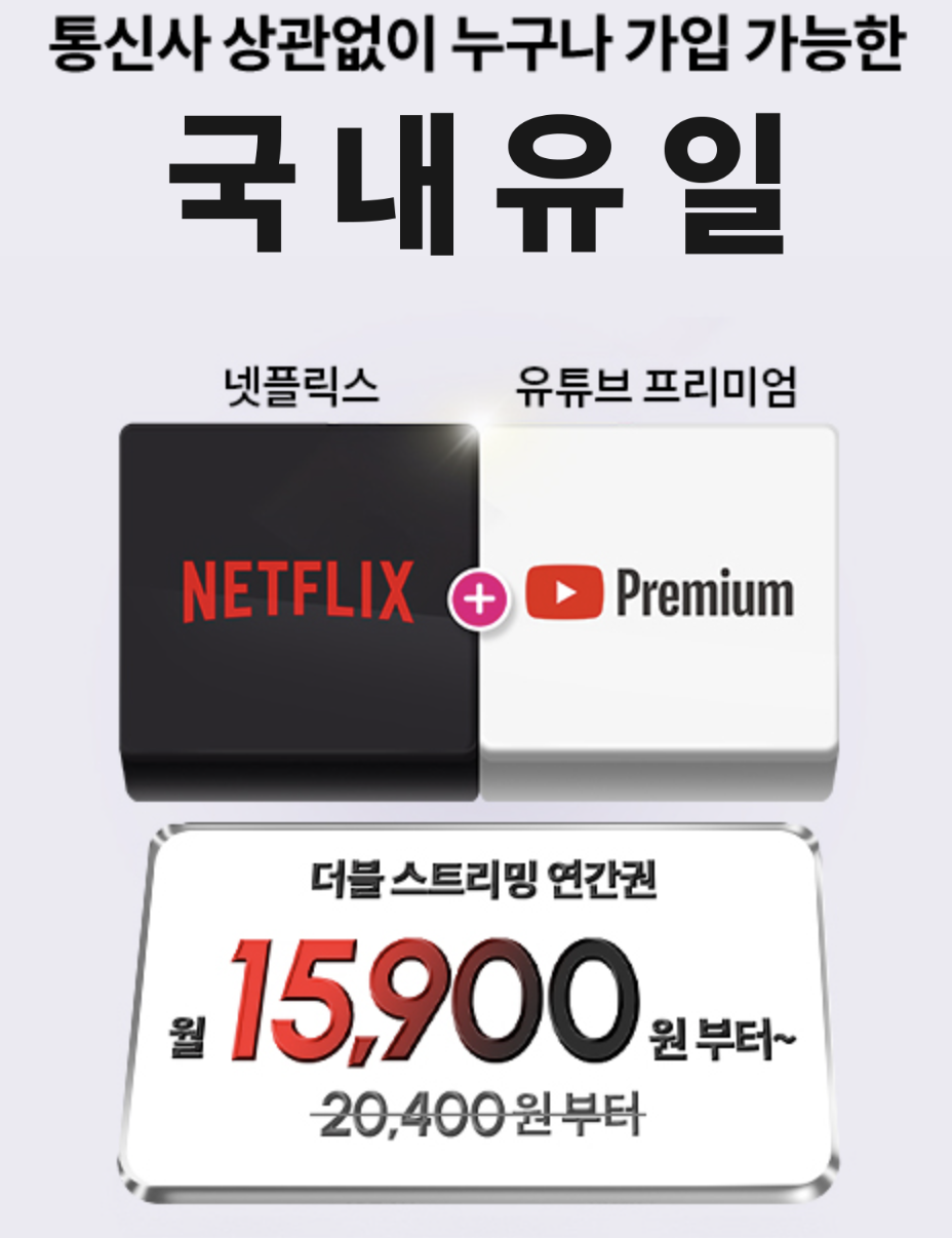유튜브 넷플릭스 구독료 절약 VPN 우회 아닌 합법적인 방법 총정리3