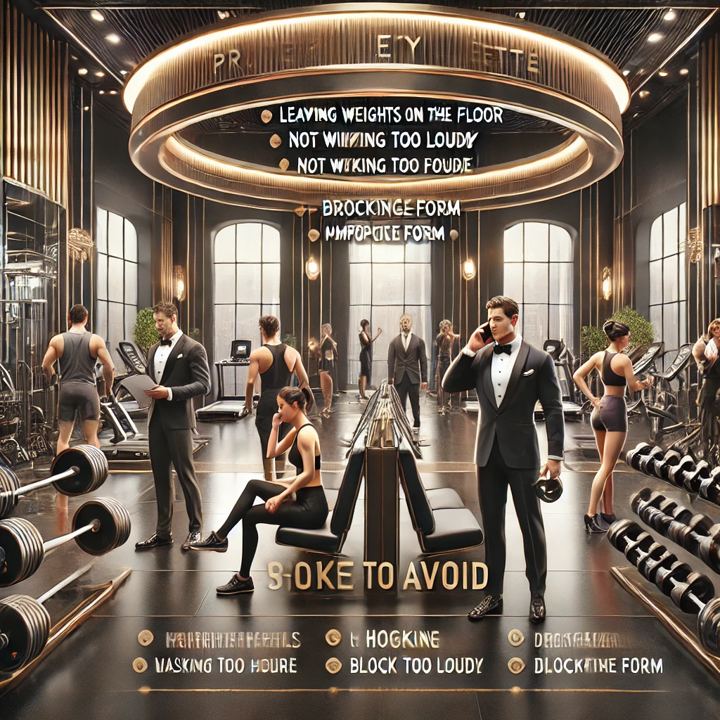 헬스장에서 피해야 할 행동 10가지 (회원 필독!), (10 Behaviors to Avoid at the Gym (Members Must Read!)