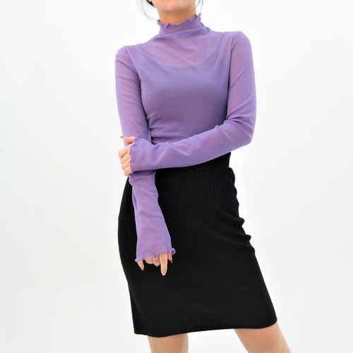 (오늘발송) 시스루 레이어드 이너 블라우스 (시스루 블라우스 4종 컬렉션)