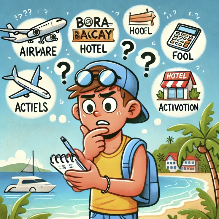 보라카이 여행 경비 & 예산 사진