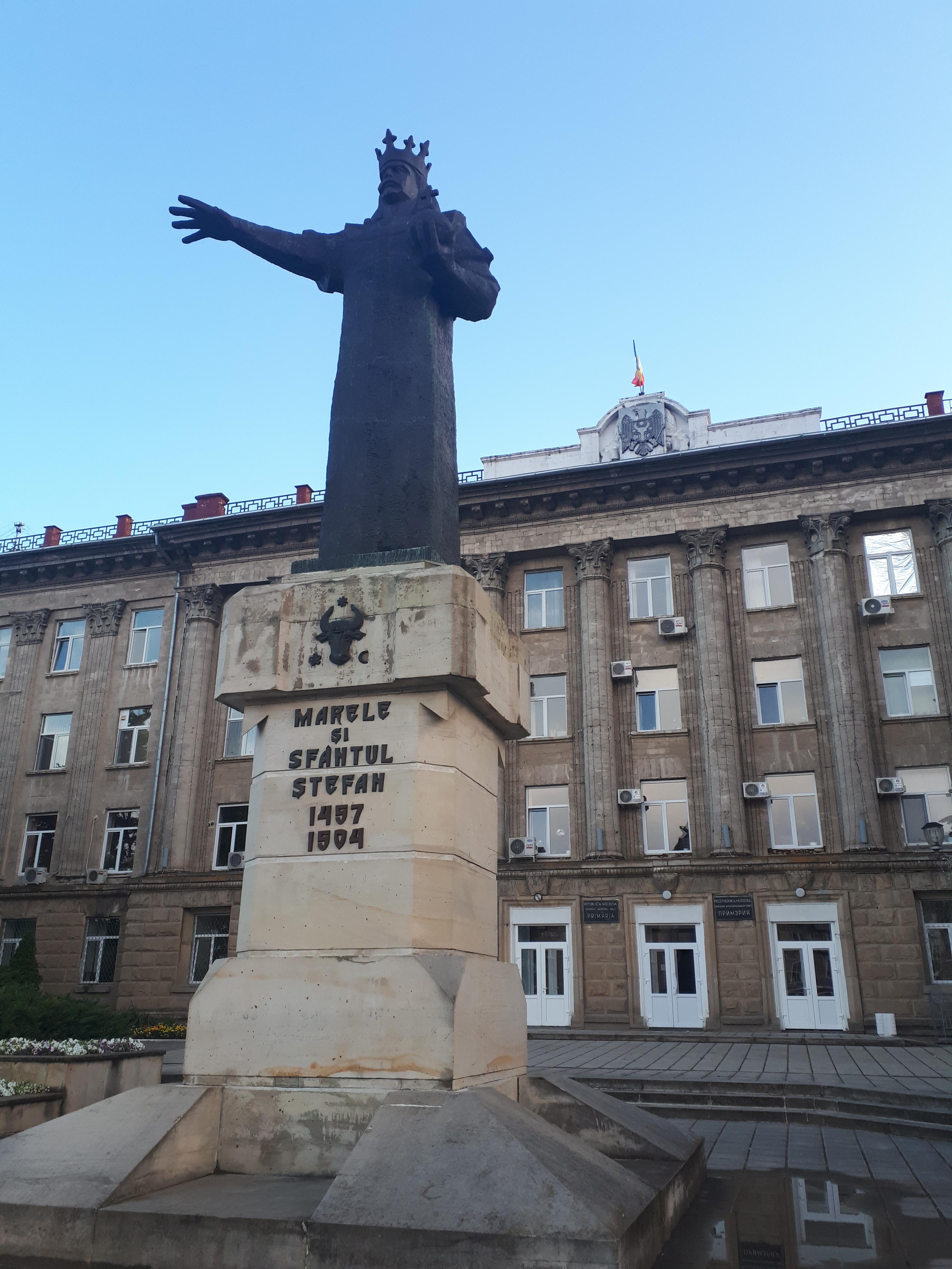 몰도바 발티 슈테판 대공 기념비