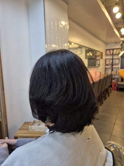 얼굴형에 맞는 단발머리