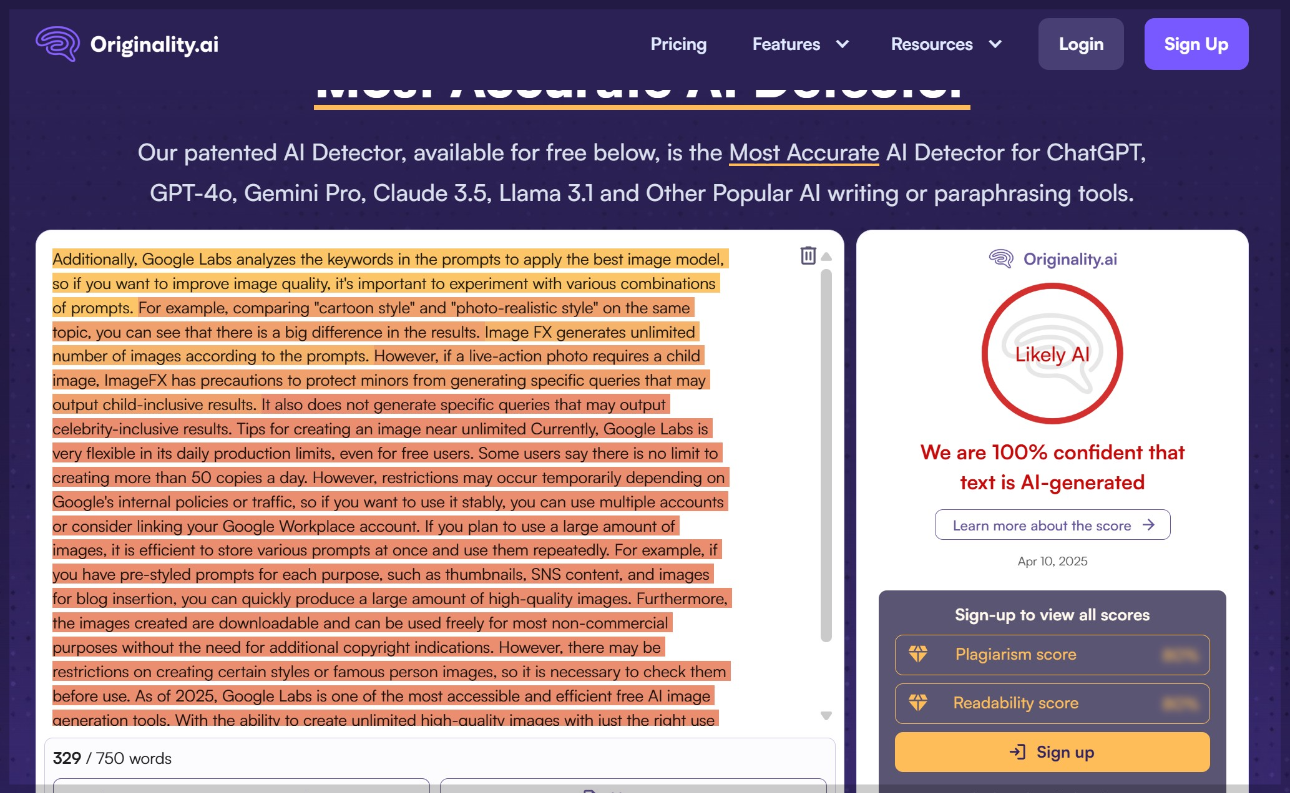 AI 검사기 정확도, 무료 ai 판독 사이트