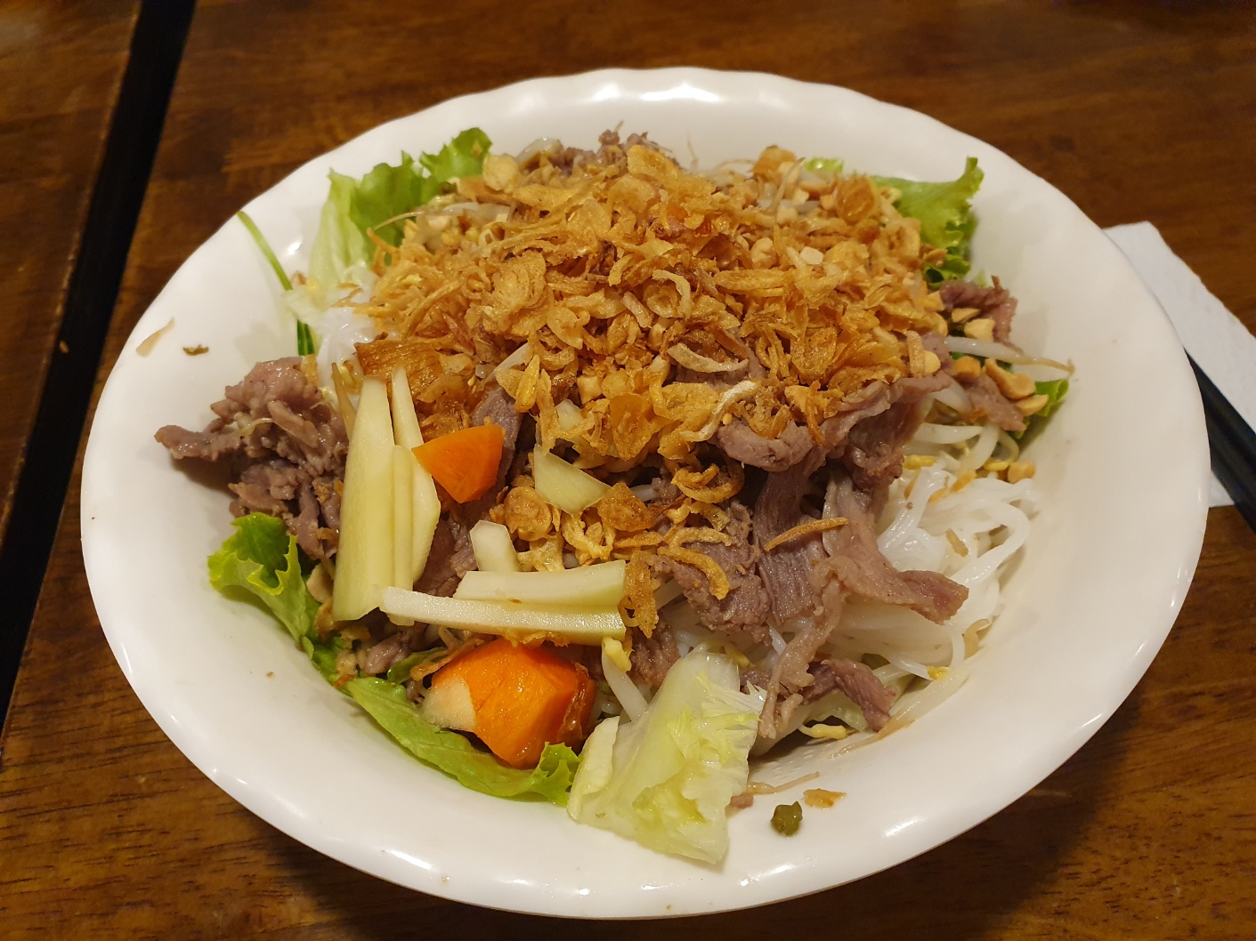 베트남 하노이 비빔쌀국수 맛집 분보 남보 bun bo nam bo
