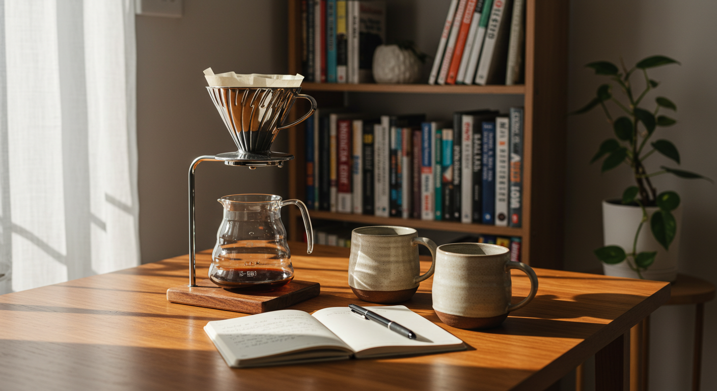 집에서 완성하는 홈카페, 장비 선택부터 원두 추천 커피로 이루는 셀프 성장에 관한 이미지