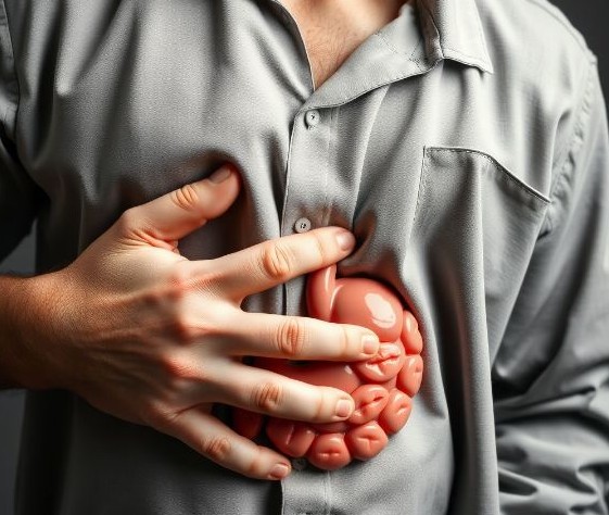 물설사하고 배속이 부글부글