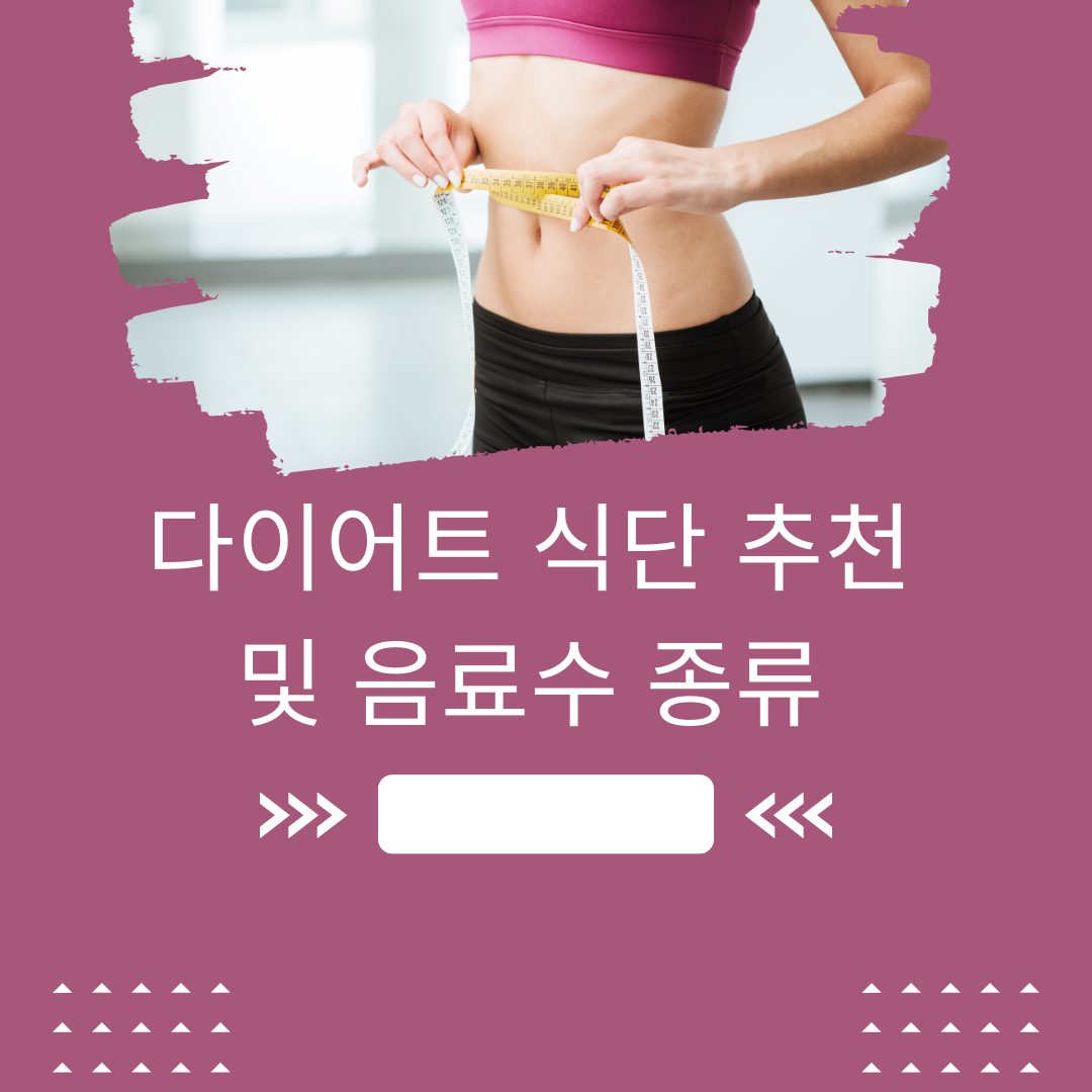 다이어트 식단 추천