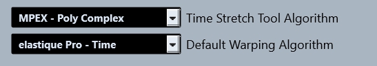 Time Stretch Tool Algorithm → MPEX - Poly Complex