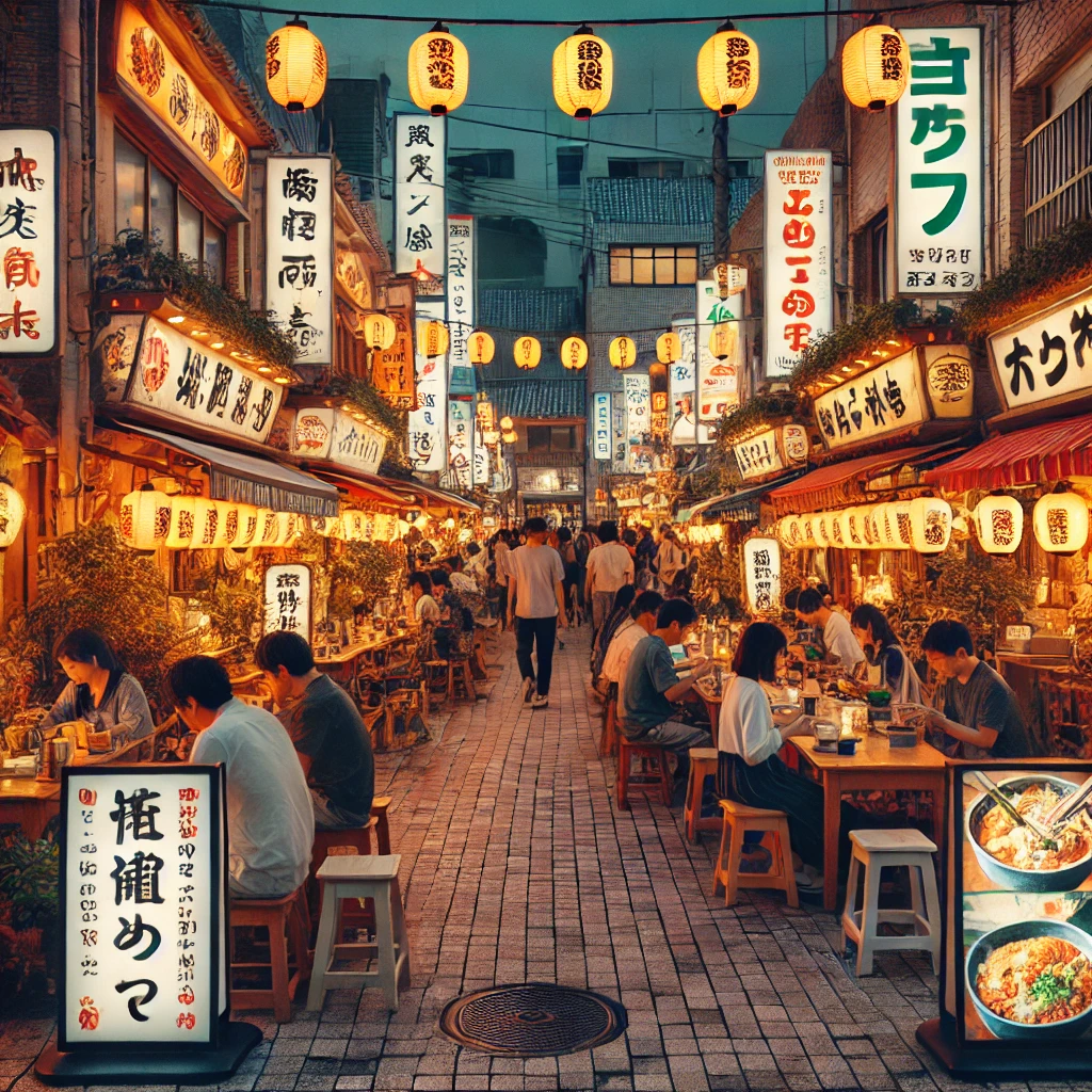 오키나와 맛집 거리 사진