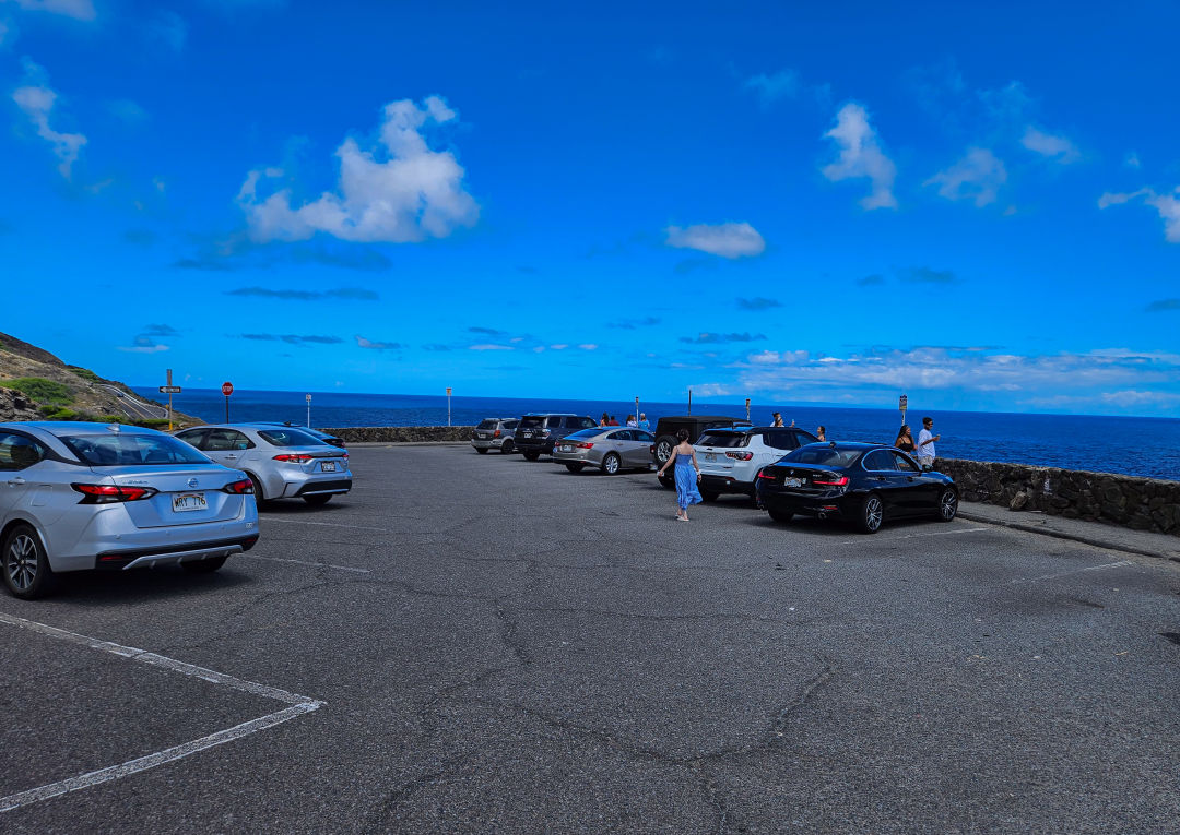 라나이 전망대 주차장